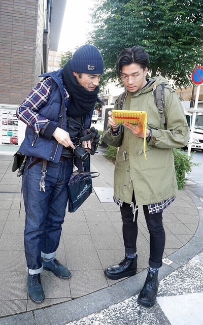 ダウンベストコーデ