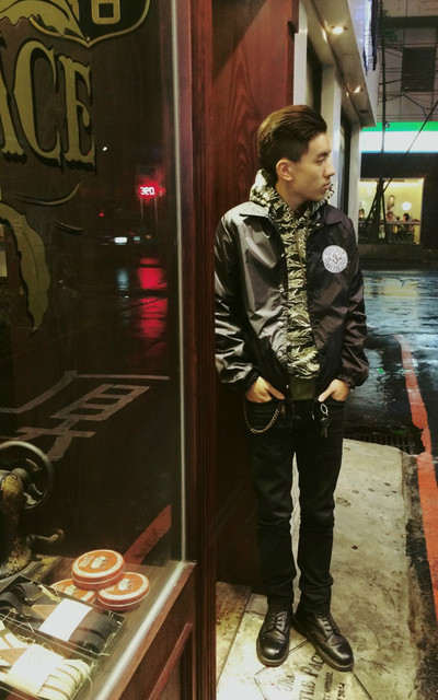 不怕下雨的coach jacket