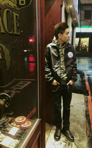 不怕下雨的coach jacket