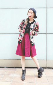迷彩花朵