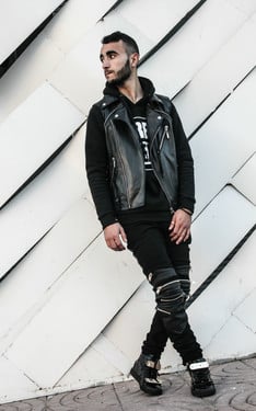 All black 