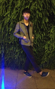 夜間散步style