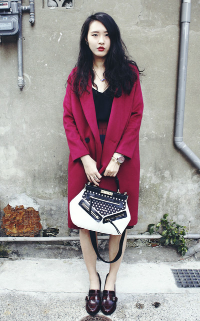 OUTFIT《 MARJORIE 桃紅色 》