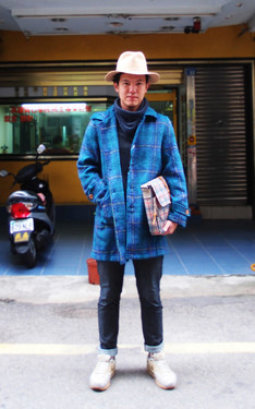 大衣＆air max