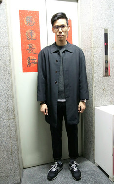 有年代的西裝大衣