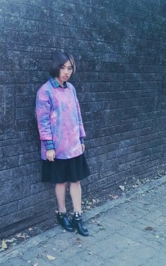 個性粉系少女
