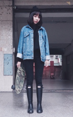 我以為會下雨