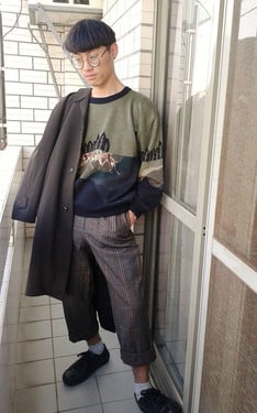 咦 這毛衣再找主人的說
