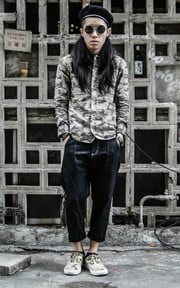 20150213 [ 丹寧飛鼠混搭軍裝 ]