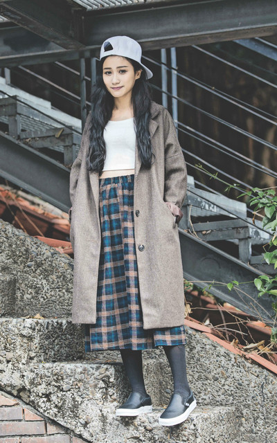 【英倫復古街頭混搭女孩】