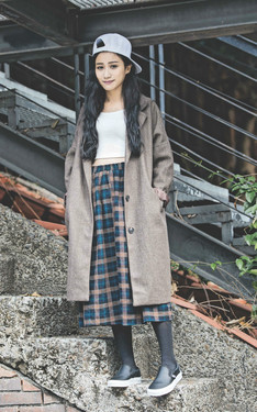 【英倫復古街頭混搭女孩】
