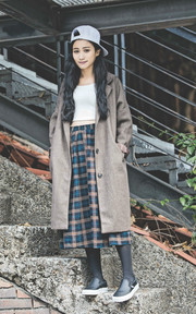【英倫復古街頭混搭女孩】