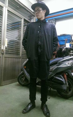 all black
