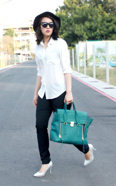 #OOTD Teal breaker 