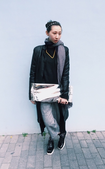 Black & silver