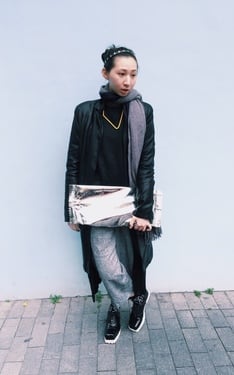 Black & silver