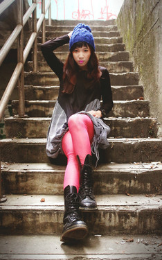 Beanie Outfit 001 Street Rock 
