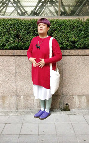 剛吃飽（嗝！）