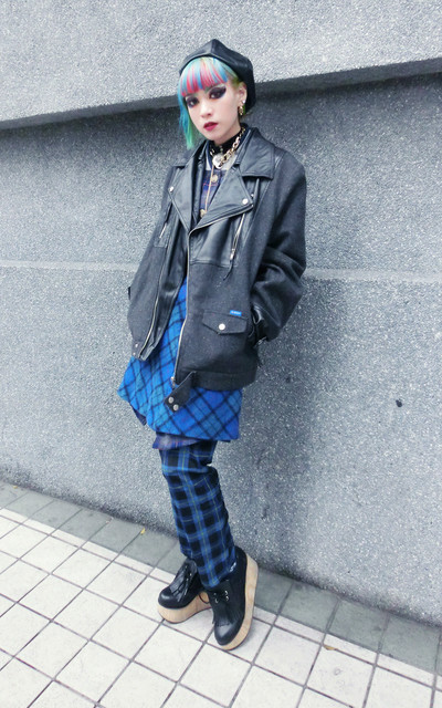 Check my blue soul