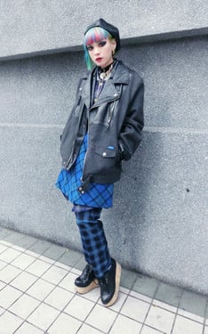 Check my blue soul