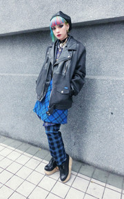 Check my blue soul