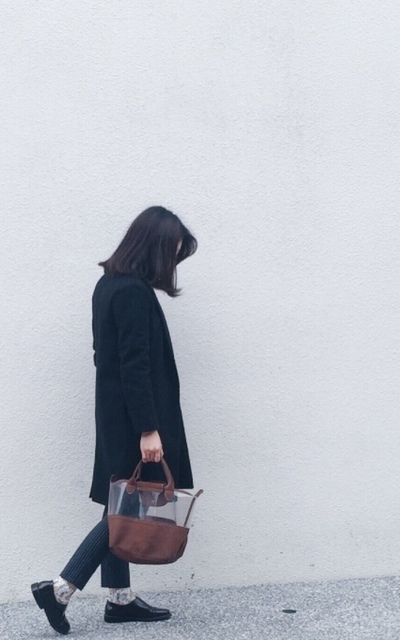 All black