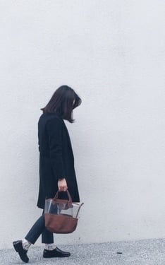 All black