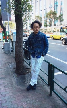 今年挑戰穿白色褲子