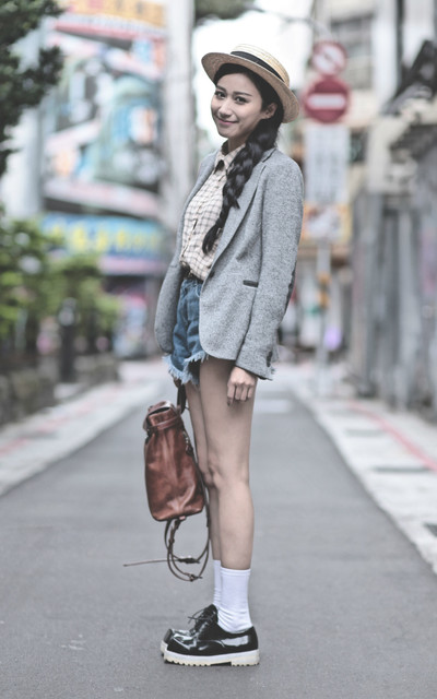 【英倫復古休閒女孩】