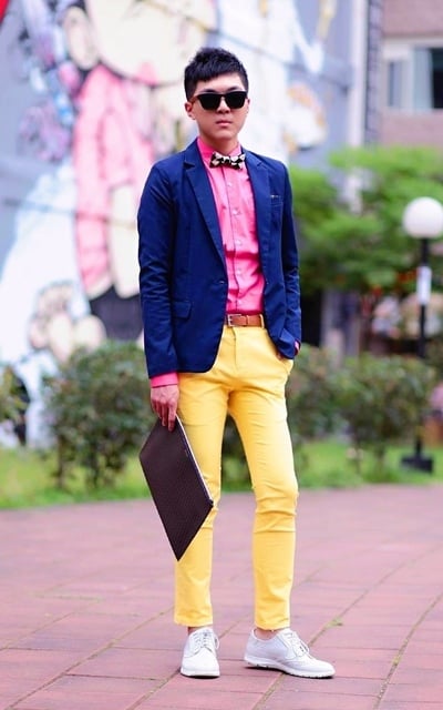 Day 46: three primary color gentleman*