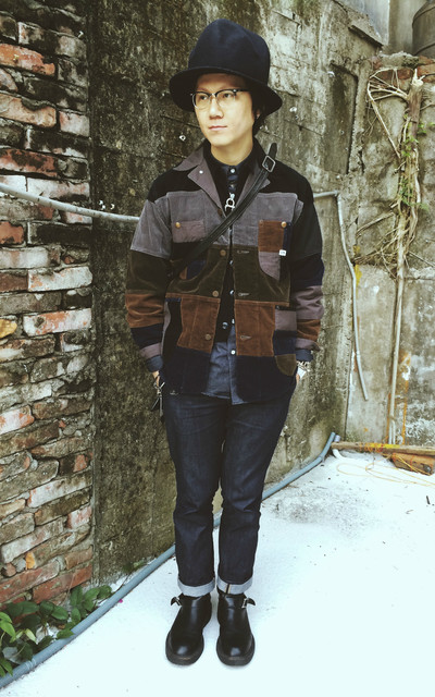 The Nice Weekend with Patchwork Jacket!