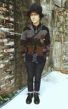The Nice Weekend with Patchwork Jacket!