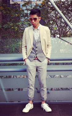 時尚穿搭：summer gentleman