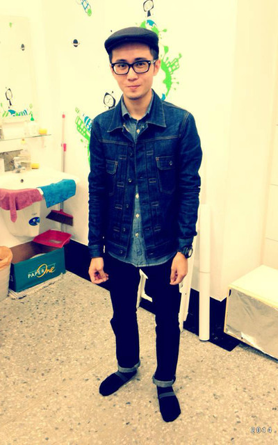 適合BRIXTON、LEVIS、單寧、全身單寧的穿搭