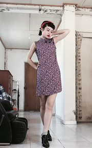 80'old style，旗袍