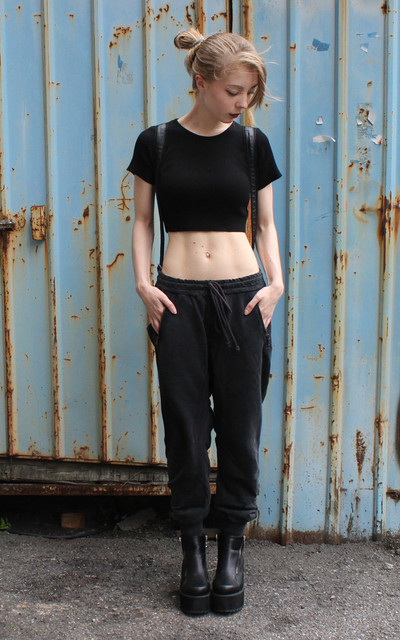 Spring in black