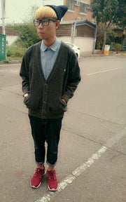 悠閒的冬天悠閒的穿搭