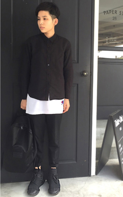 ▲ ‪#‎green‬ ‪#all #black #and #white 。▲
