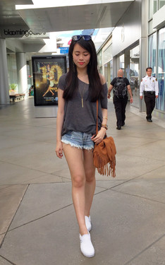 Wearing the clothes called Summer in LA #HelenismInLA 