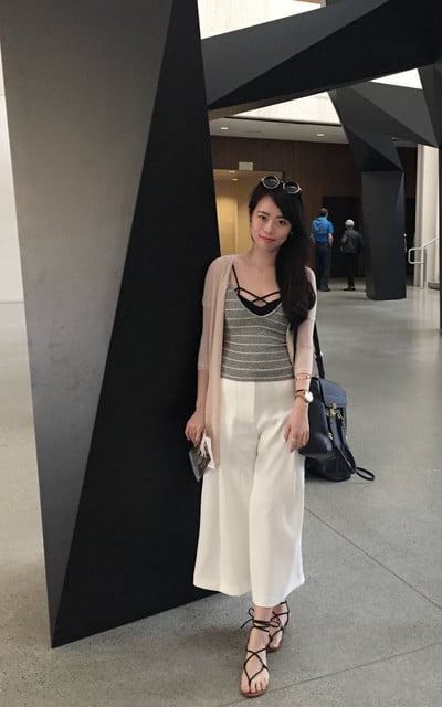 黑線的交錯偶遇 #LA #LACMA 