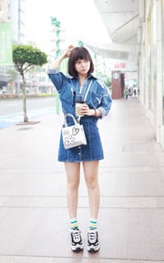 丹寧X丹寧甜美版