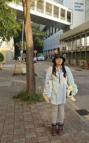 古著條子恤衫完勝