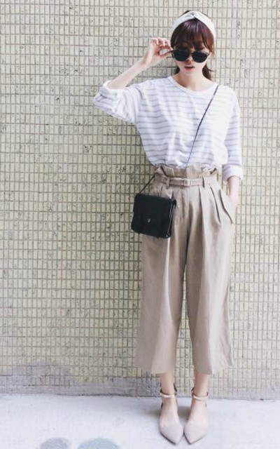 Wide pants