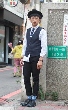 格紋boy
