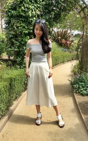 穿梭在花園裡的簡易浪漫 #HelenismInLA