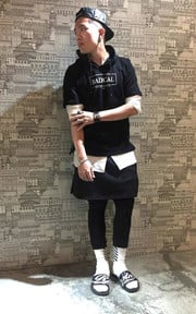 褲裙混搭