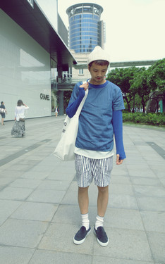 blue