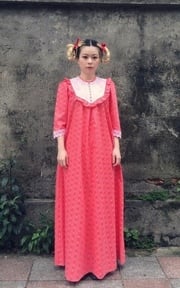 ♡任性小蜜桃蕾絲洋裝♡