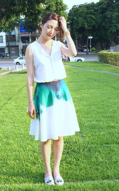 初夏印花微涼style !