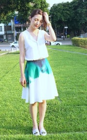 初夏印花微涼style !